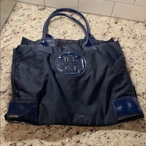 Navy Tory Burch Bag - Wear & Tear